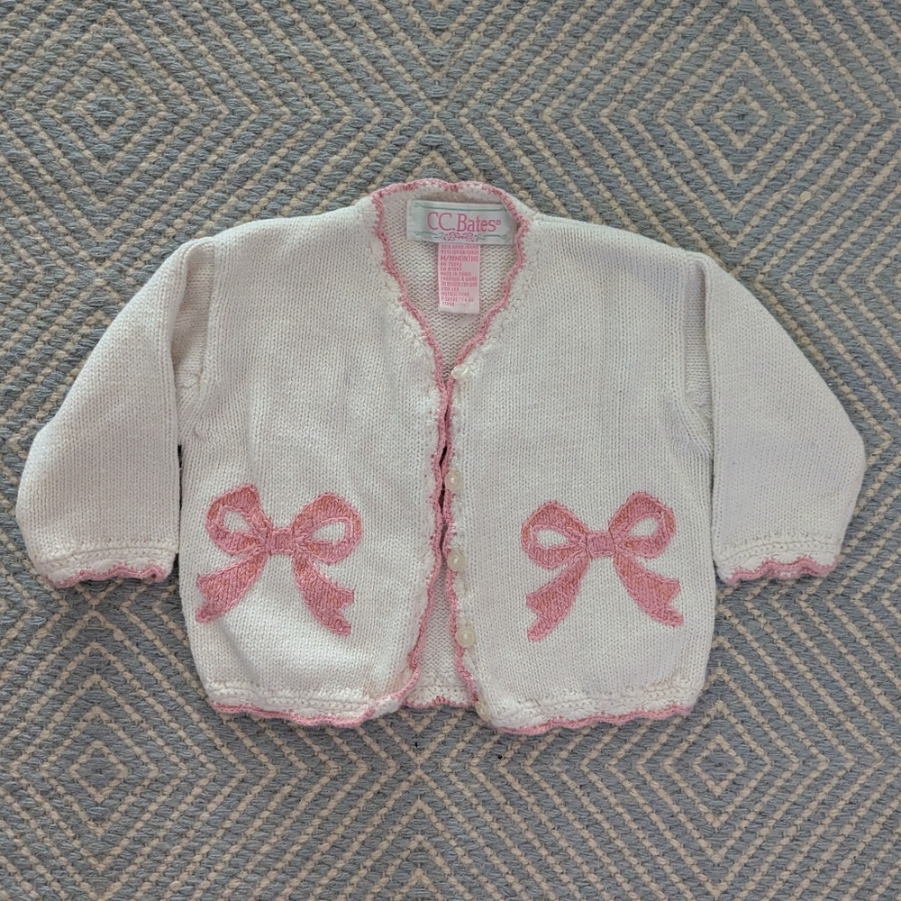 Vintage CC. Bates Knit Cardigan 18m
